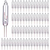 Mudder 100 Pcs Mini Christmas 2.5 Volt Replacement Light Bulbs for Christmas Trees Decorative Light Supplies Indoor Outdoor X