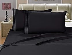 Elegant Comfort Luxurious Bed Sheets Set on Amazon