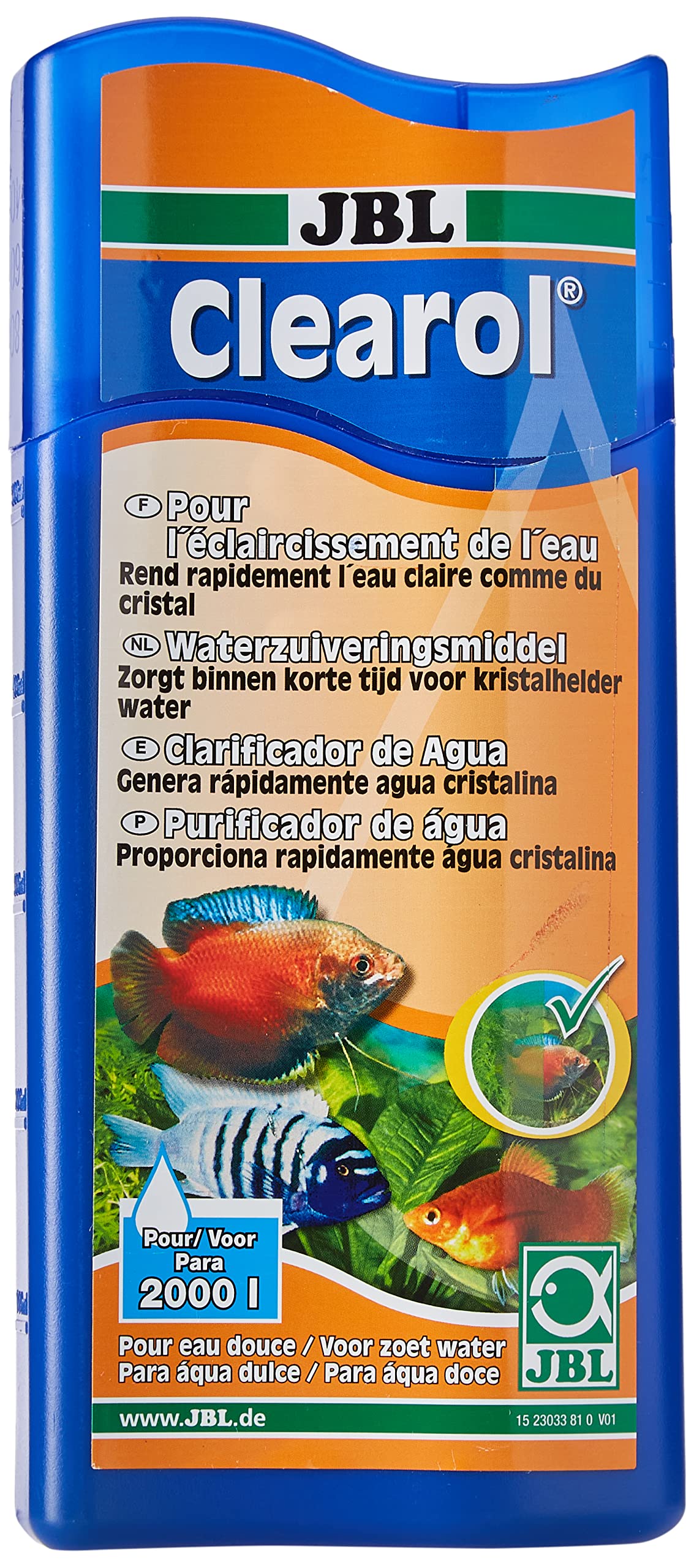 JBL Clearol Water Treatment for Aquariums (100 ml for 400 L)