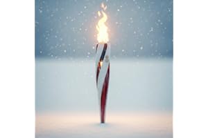 Soothing Winter Olympic Torch Screensaver | Full HD Fire TV