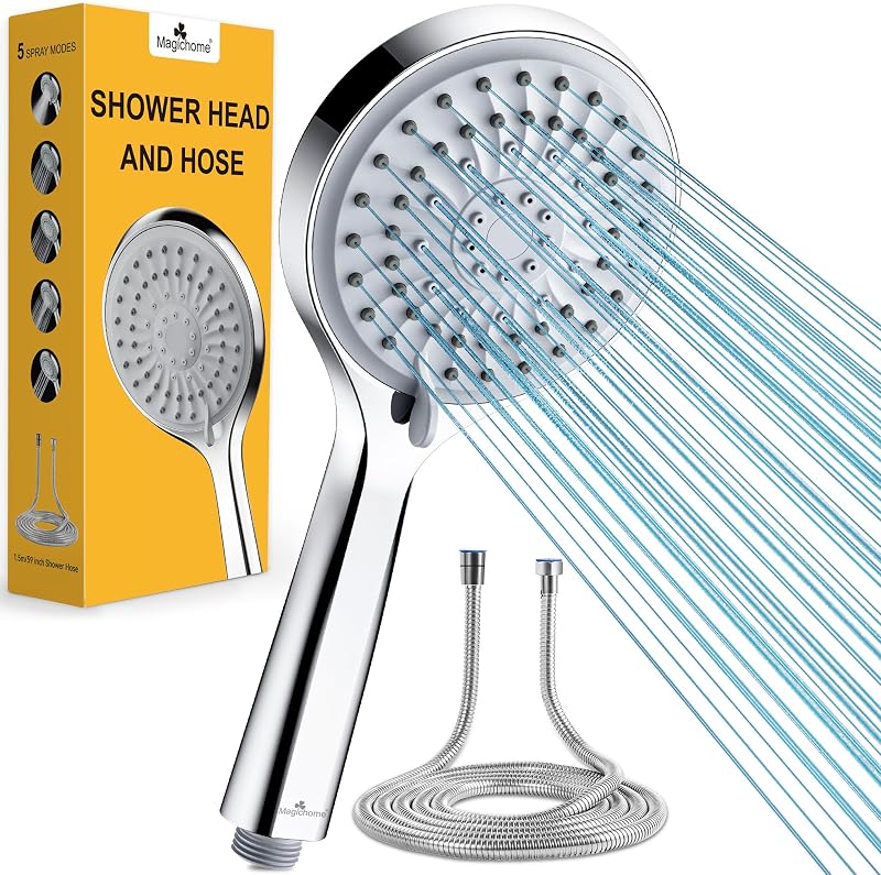 Magichome High Pressure Shower Head 5 Modes with 1.5m Hose