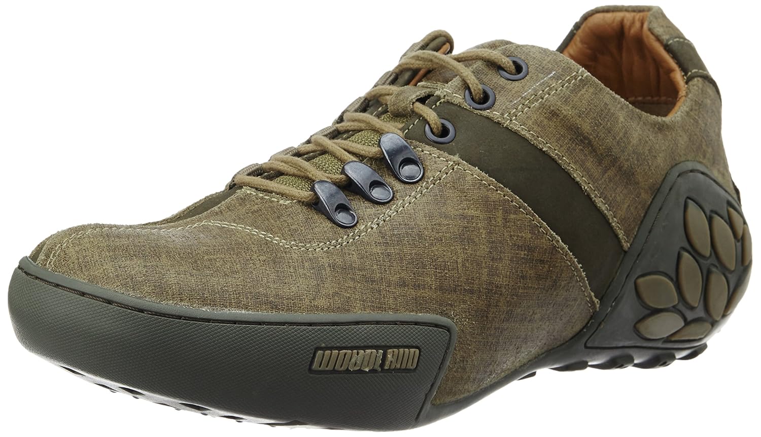 woodland men's leather espadrille flats