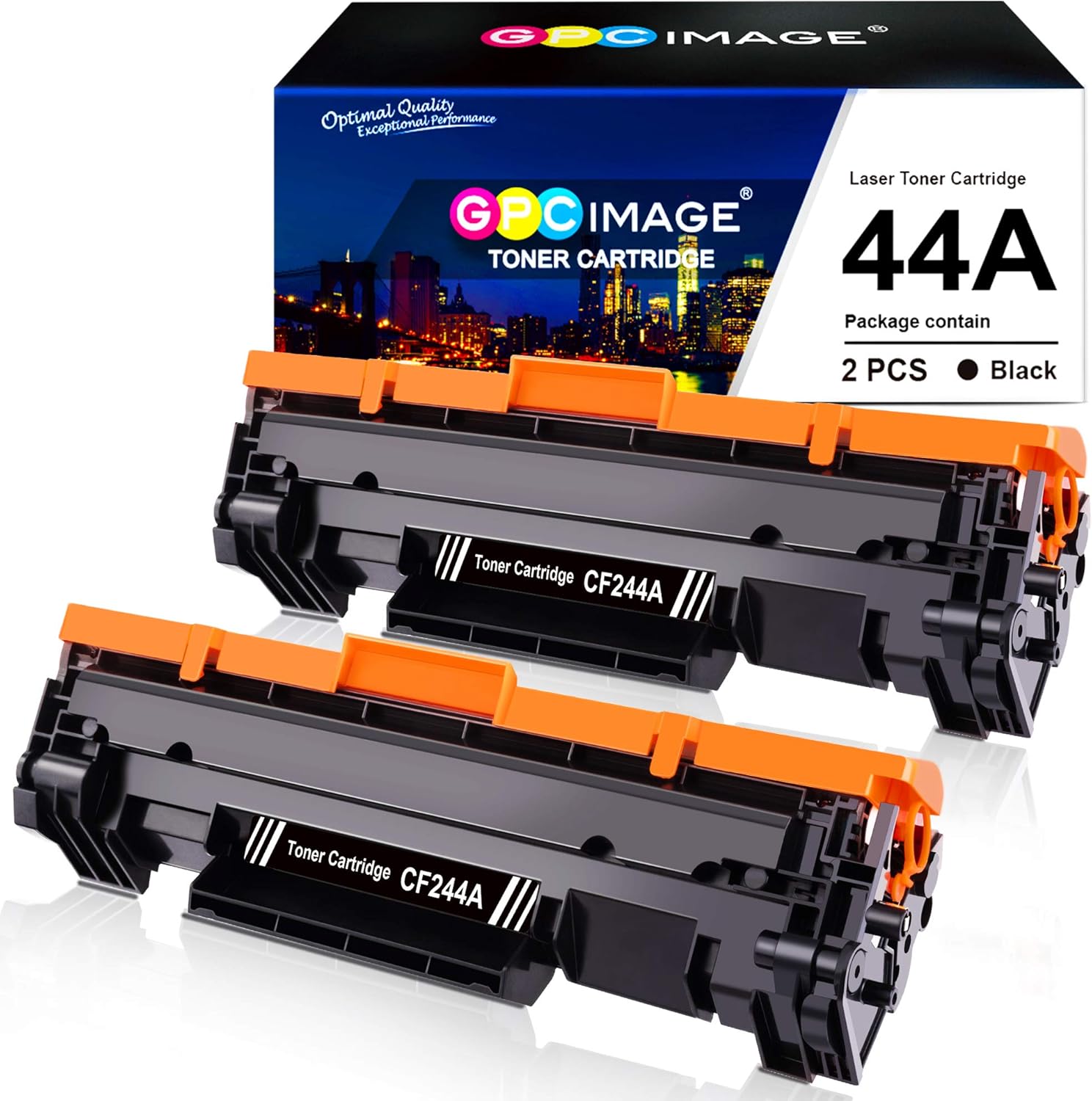STAROVER Compatible CF244A 44A 10 noir Cartouche de Toner Compatible