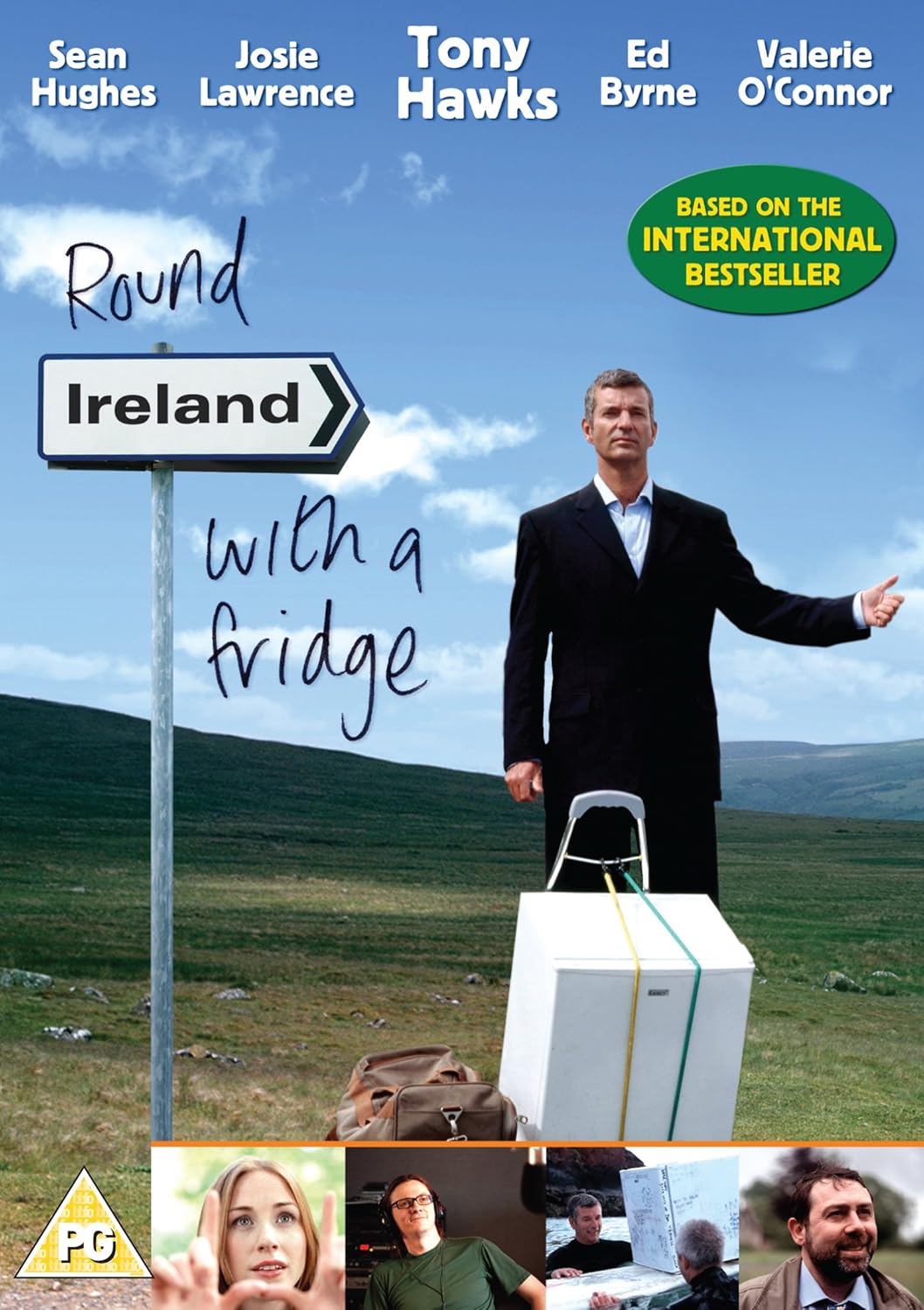 Round Ireland With A Fridge Dvd Amazon Co Uk Tony Hawks Sean Hughes Josie Lawrence Valerie O Connor Jack Walsh Susan Paterno Stephen Denver John Basham Donal Cox John Burke Brendan Dempsey John Sorapure Ed