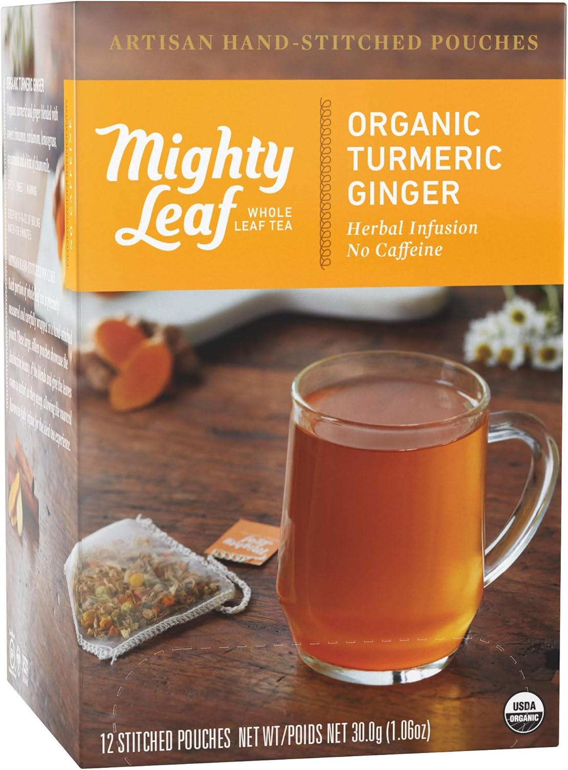 Mighty Leaf Tea Organic Turmeric Ginger Tea, 15 Count Amazon.ca Grocery Mighty Leaf Tea Organic Turmeric Ginger Tea, 15 Count Amazon.ca Grocery