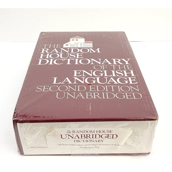 Random House Webster's Unabridged Dictionary, Second Edition