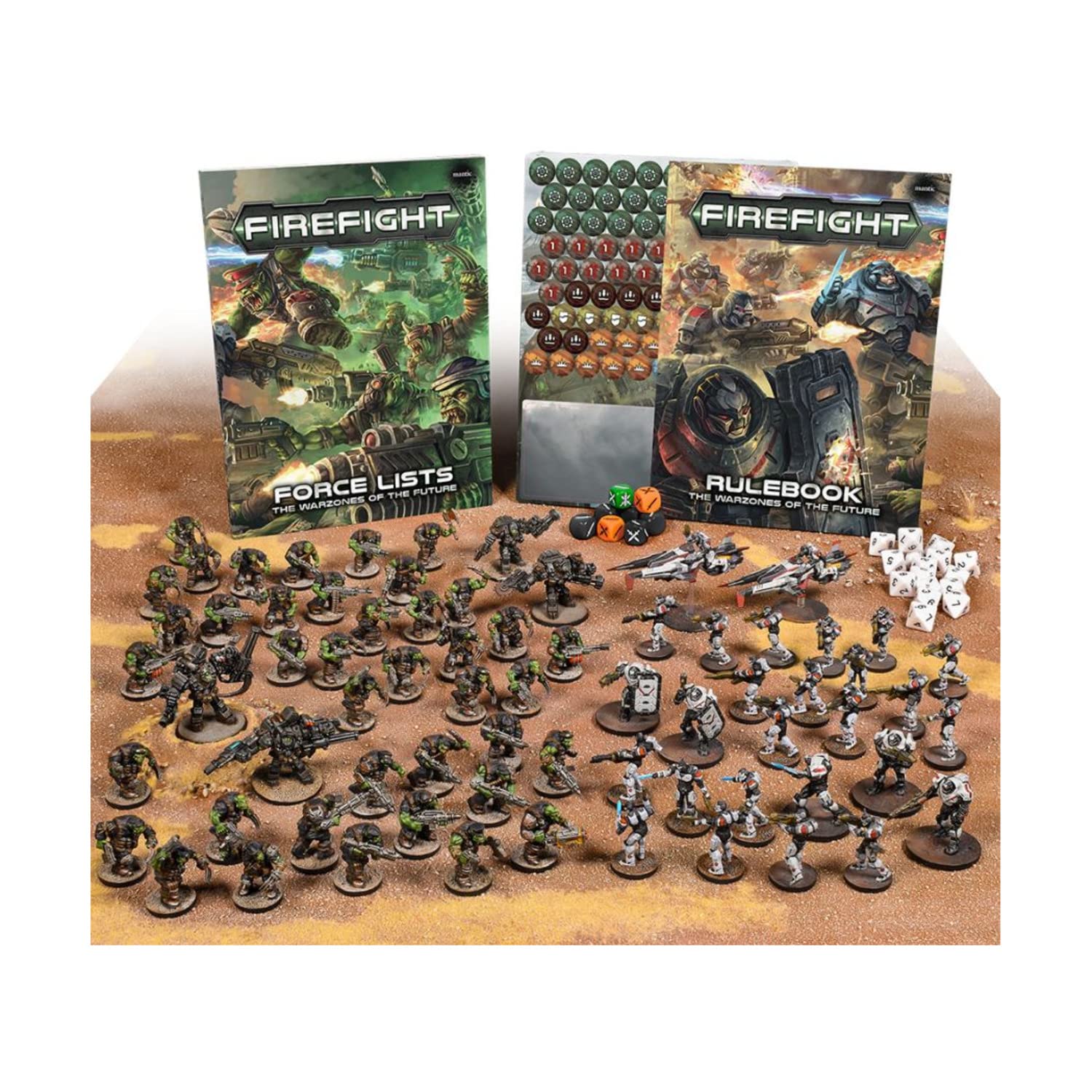 Mantic Games - Firefight: 2-player set (Marauders vs Enforcers),MGFFM101