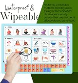 Albidaya Communication Board for Non Verbal Adults Picture Symbol Cards view 5