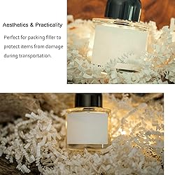 MARSROAM Beige Crinkle Cut Paper Shred 1 LB Gift
