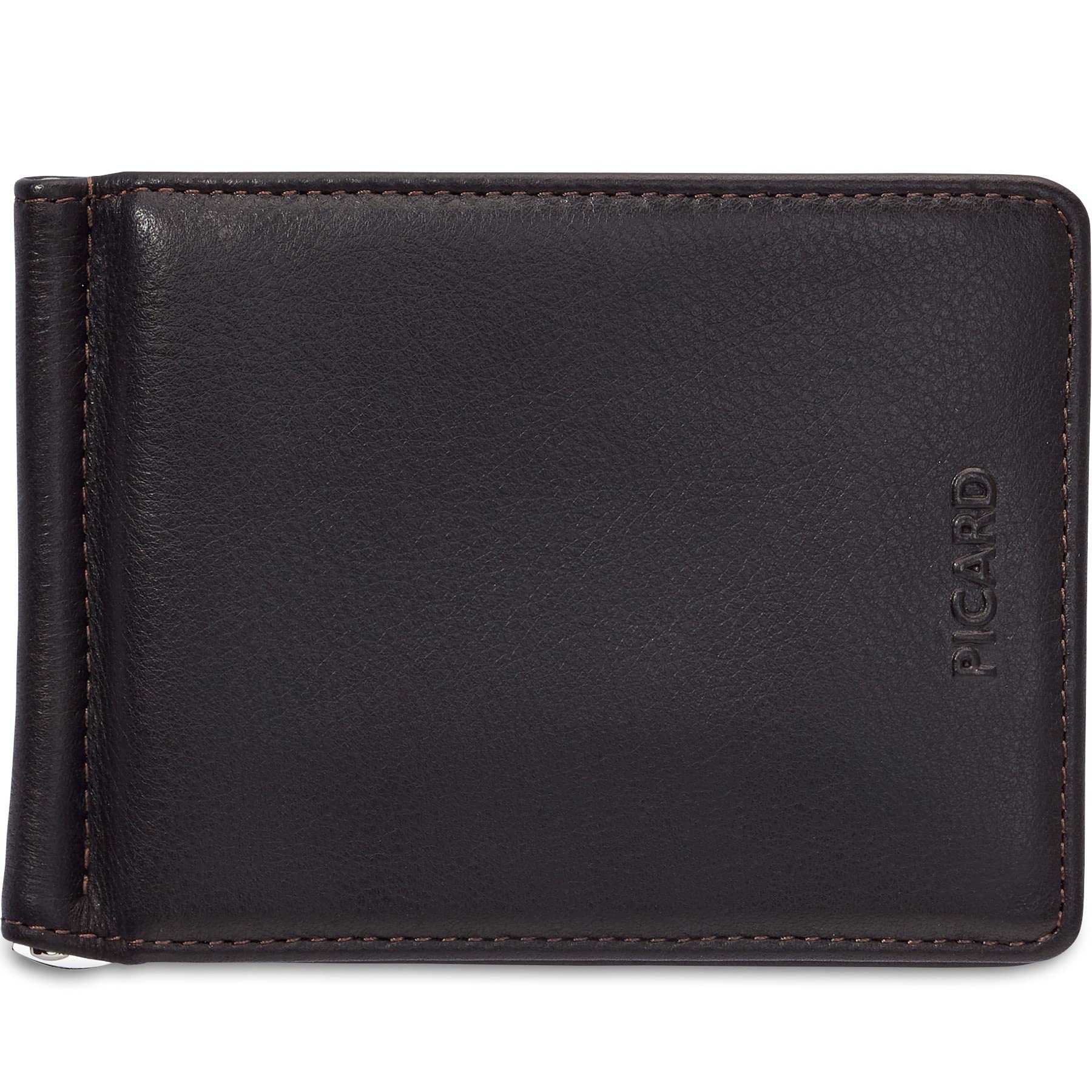 Picard Brooklyn Wallet, Coffee, 11 x 8 x 1 cm, Purse