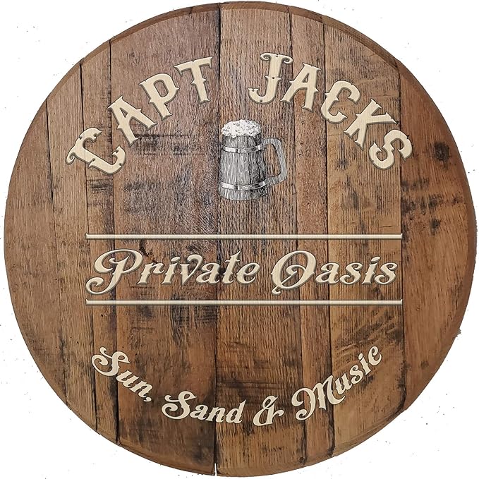 Nautical Home Decor Rustic Personalized Bar