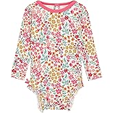 BambooBud Baby Girls Long Sleeve Bodysuits Cute Ruffles Bodysuit Soft Infants Jumpsuits Toddlers Girls Outfit
