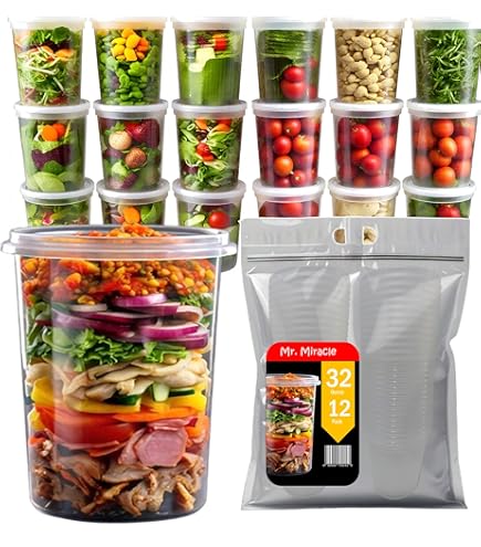 Organiza Tu Espacio Con Soluciones Duraderas De Tapas De Envases De Plástico De 8 Oz Para Deli