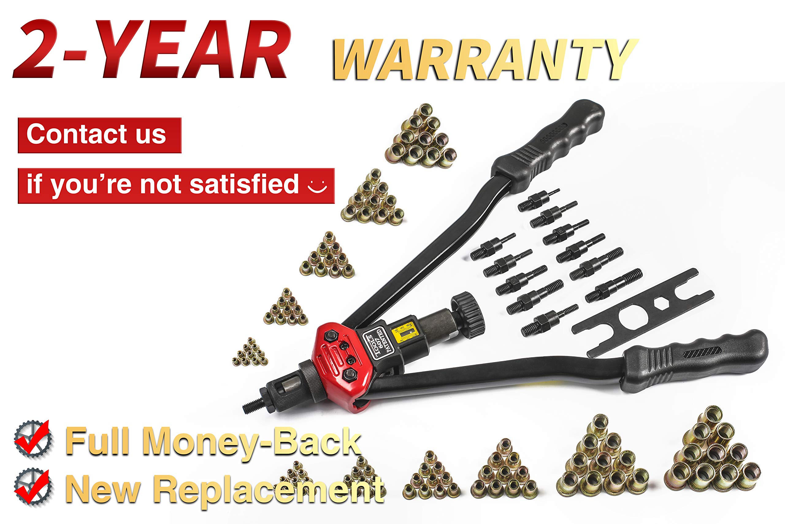 RZX 16" RIVET NUT TOOL Hand Blind Riveter,RIVNUT Riveting Tools With