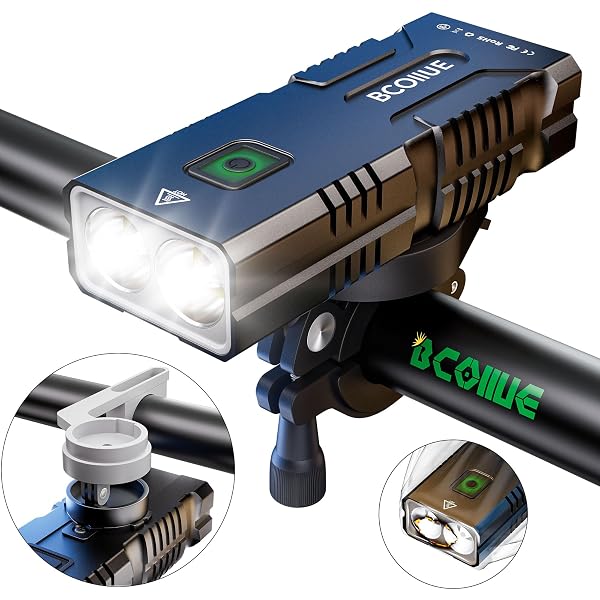 BCOIIUE BIKE LIGHTS FOR NIGHT RIDING, SUPER LUMEN...