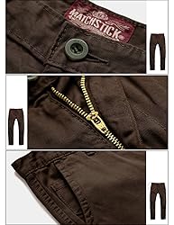 Match Mens Slim Tapered Flat Front Casual Pants