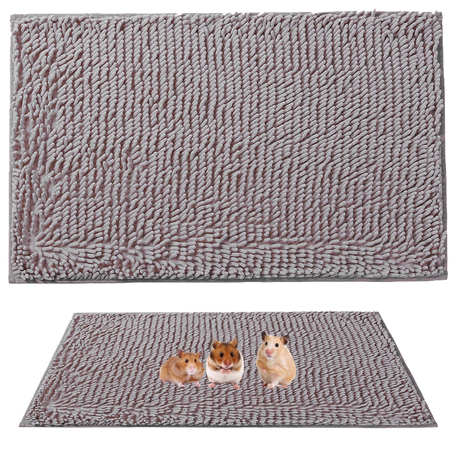 ZQuintuplian Guinea Pig Bed, 30 * 50cm Guinea Pig Accessories Guinea Pig Cage Liner Sleeping Pad for Bunny Hamster Guinea Pig Reusable Guinea Pig Mat Washable Training Pad Animal Sleeping Bedding Mat