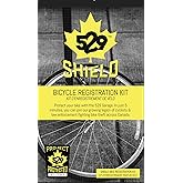 529 Shield: 529 Garage Bicycle Registration Kit (Canada Edition) - One Bike Kit