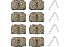 WNOOENG Mini Bike Disc Brake Pads for 79cc 97cc 100cc Coleman CT100U CC100X Baja Hensim Doodle Bug DB30 Motovox MBX10 MM-B80 MM-B105 Mini Bike 49cc 50cc SYX Moto Holeshot Dirt Bike Pocket ATV Parts