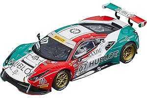 Carrera 30999 Ferrari 488 GT3 Squadra Corse Garage Italia No.7 1:32 Scale Digital Slot Car Racing Vehicle for Carrera Digital Slot Car Race Tracks