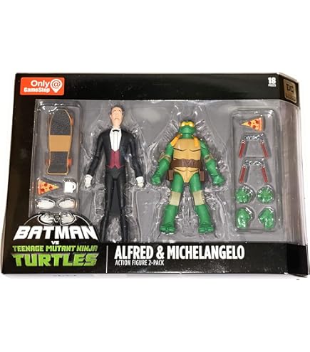 Amazon.com: DC Collectibles Batman Vs Teenage Mutant Ninja Turtles