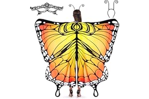Spooktacular Creations Halloween Butterfly Wings Costume for Women, Butterfly Wings Adult, Womens Halloween Costumes 2025