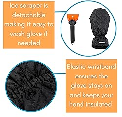 BIRDROCK HOME 2 Pack Ice Scraper and Breaker Combo