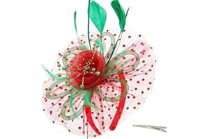 HUACHI Fascinators Hats for Women Tea Party Headband Kentucky Derby Hats Fascinator Headpiece