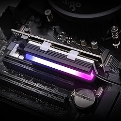 EZDIY-FAB NVME PCIe Adapter with 5V ARGB Heat Sink