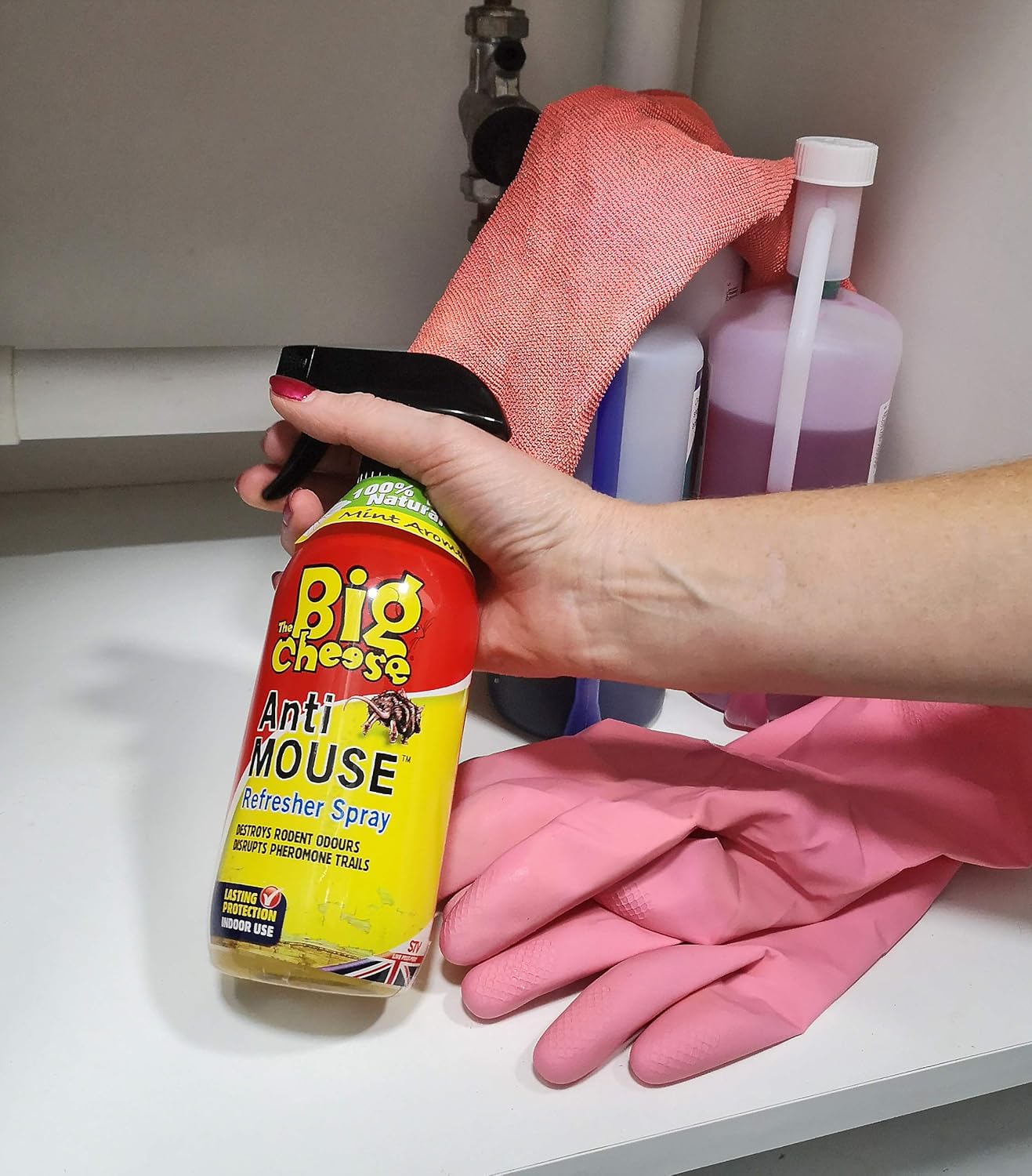 The Big Cheese STV405 Anti Mouse Refresher 500 ml Spray (Refreshes ...