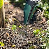 Bosch Garden Hand Tool Hand Fork for Weeding Stainless Steel Soft Grip Ergonomic view 3