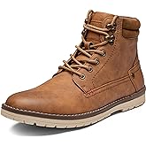 Vostey Men's Chukka Boots Motorcycle Casual Hiking Boot for Men