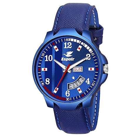 Analog Blue Dial Mens Watch-ES-85741