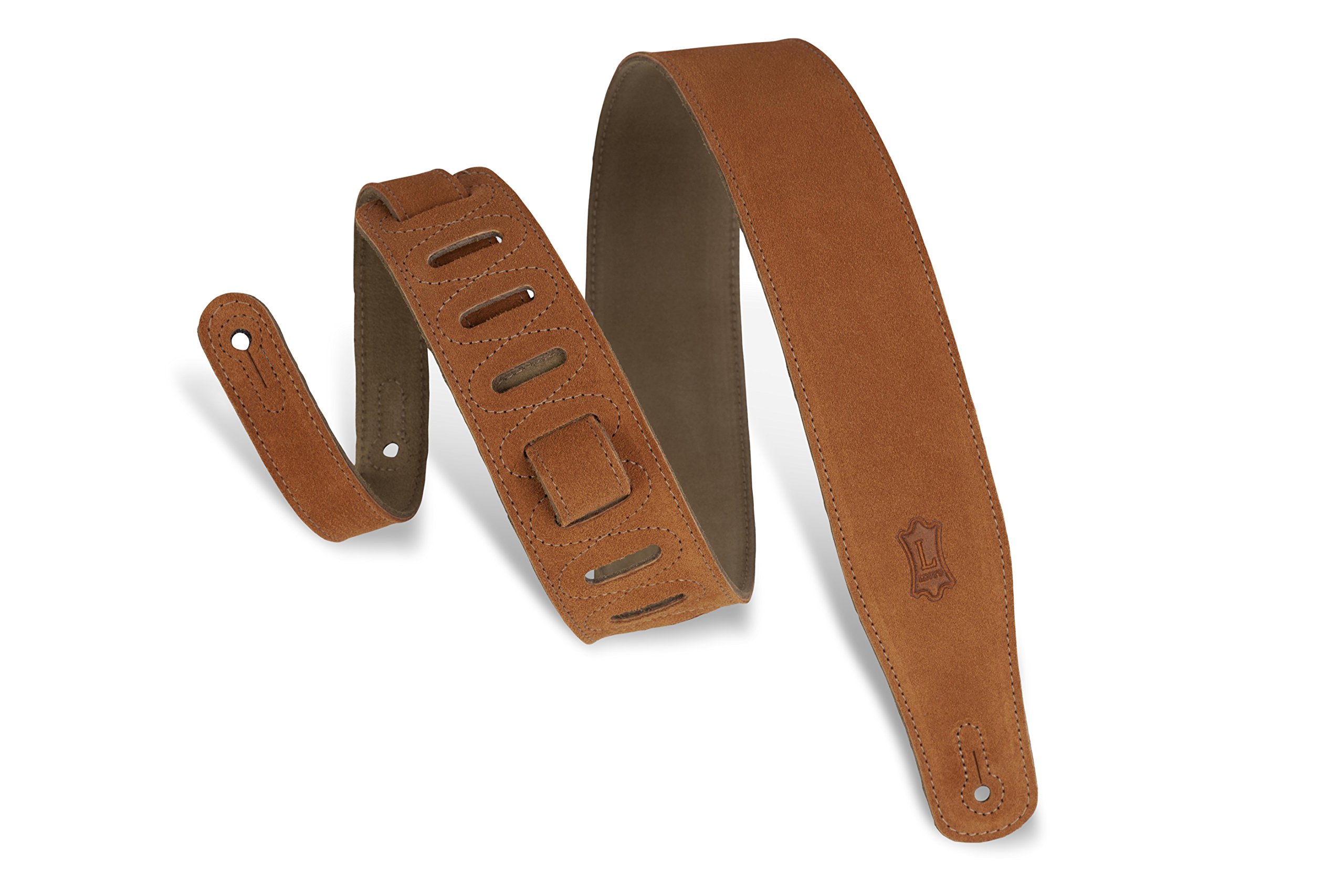 Levy's MS26‐CPR 2.5-inch Suede Leather Strap - Copper