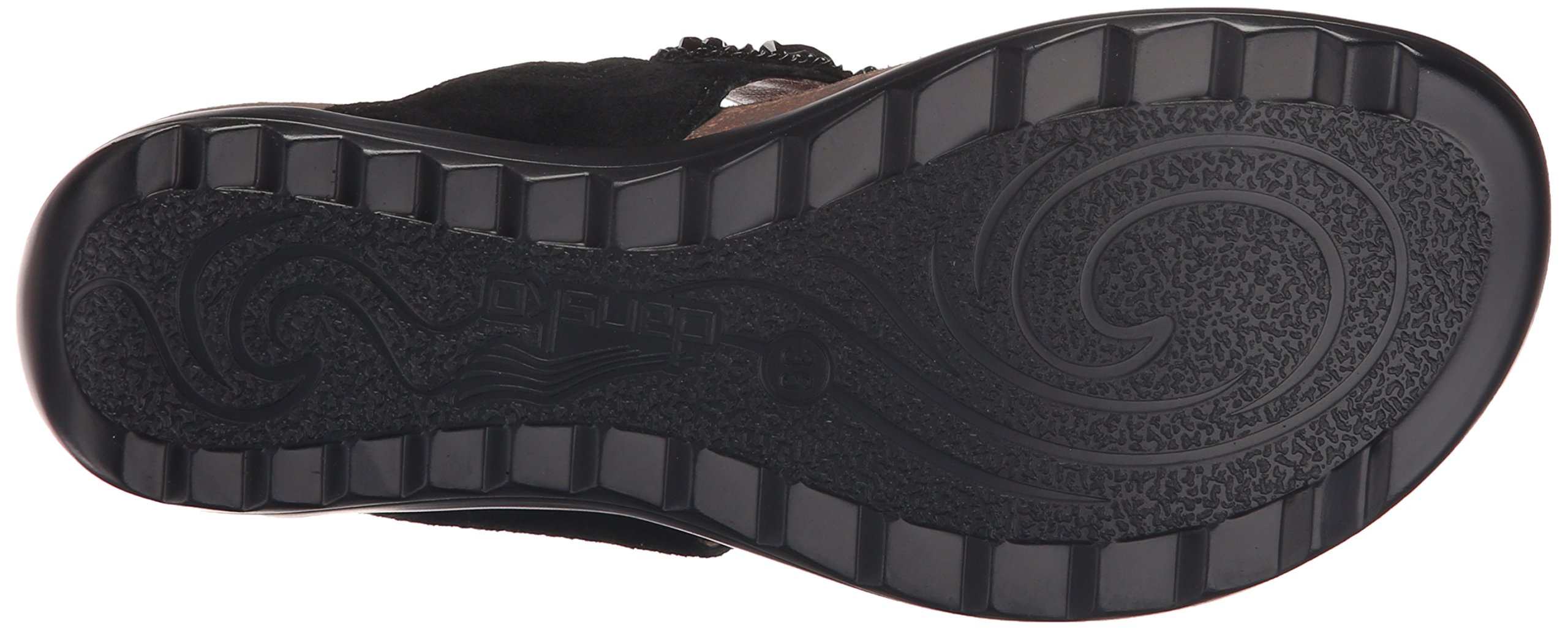 Dansko Women's Pamela Black Jewelled Flip Flop - Image 4