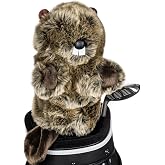 Daphne's Headcovers Beaver Driver Headcover | Premium Driver Headcovers | Funny Golf Club Covers | Stylish Protection for Your Clubs | Men's Golf Gear | Driver Headcover for Men and Women