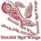 Desert Cactus Detroit Red Wings Sticker Team NHL National Hockey League Vinyl Decal Laptop Water Bottle Car Scrapbook (Type 1-1)