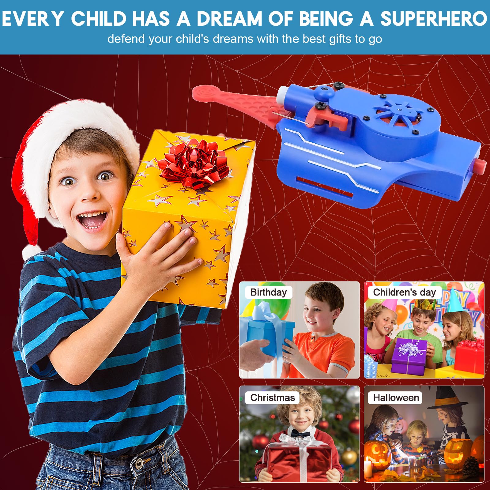 Spider Web Shooter Real, Cool Gadgets Web Launcher String Shooters Toy ...