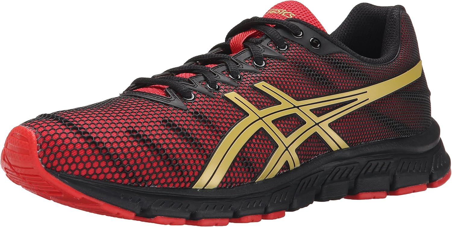ASICS JB Elite TR Chaussures de Lutte pour Homme, Noir (Noir/Or/Rouge.), 41 EU Amazon.fr