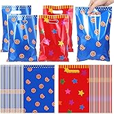 Eccliy 30 Pcs Cookies Gift Bags Cartoon Birthday Party Favors Animation Candy Treat Snack Plastic Cookies Goodie Bags for Street Theme Party Decorations Supplies