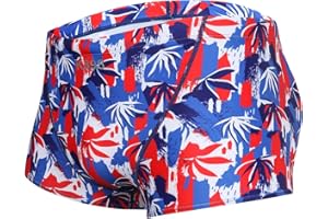 KGKE Mens-Swim-Jammers Athletic-Swimwear Quick-Dry-Shorts Durable-Team-Swimsuits - Drawstring Competition Swimming UPF50+