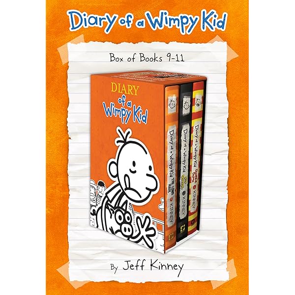 Diary of a Wimpy Kid Box of Books 15-17: Deep End, Big Shot, and
