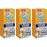 Arm &amp; Hammer Pet Fresh Carpet Odor Eliminator Plus Oxi Clean Dirt Fighters (Pack of 3), 48.9 Ounce