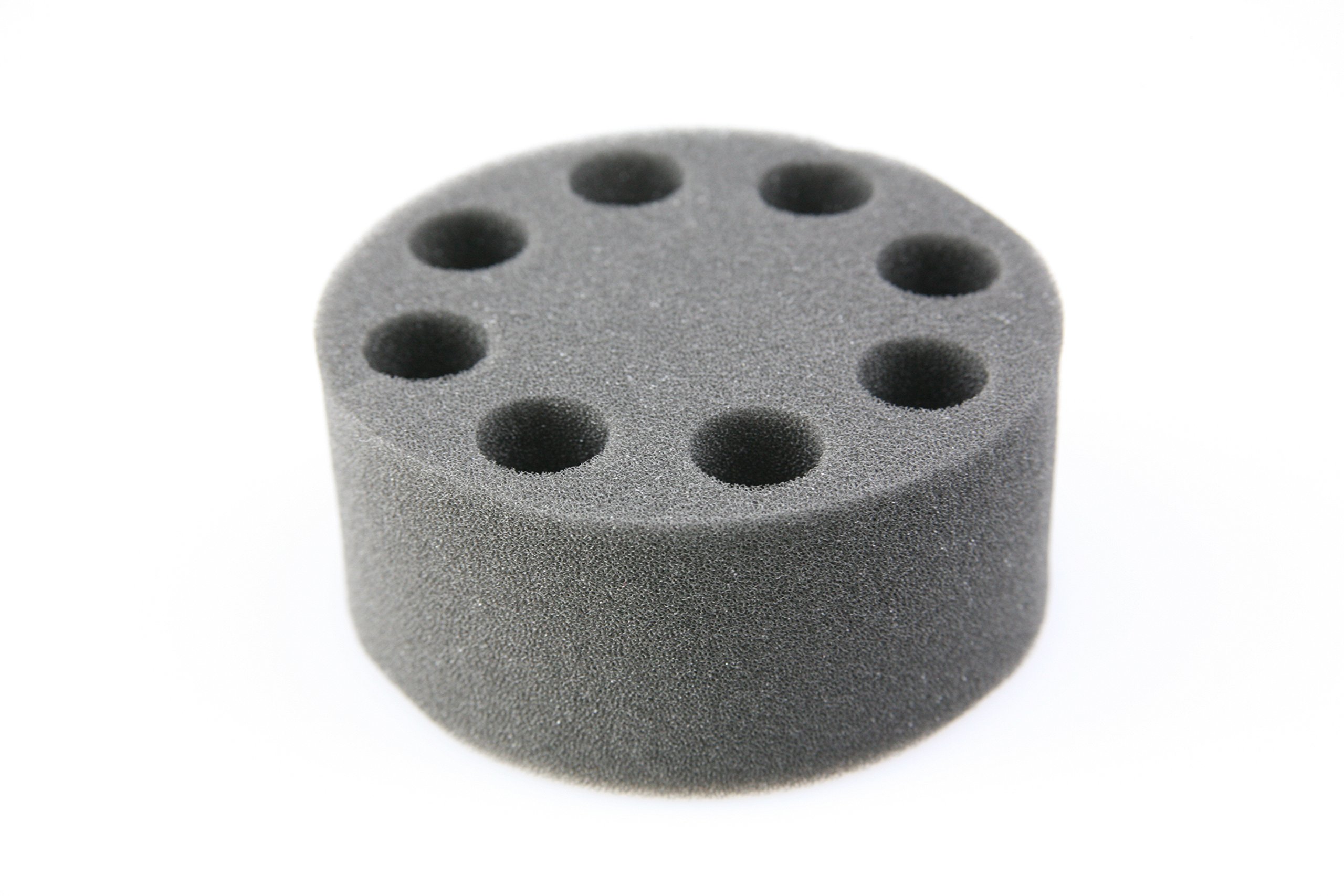 Camlab 1189980 Tube Adapter for 8 Holes Test Tubes, 20 mm, 20 mL