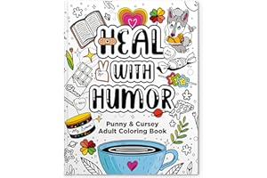 RYVE Adult Coloring Book for Women - Self Care, Relaxing, Cancer Care, Chemo Care Package Gifts for Women, Swear Word Colorin