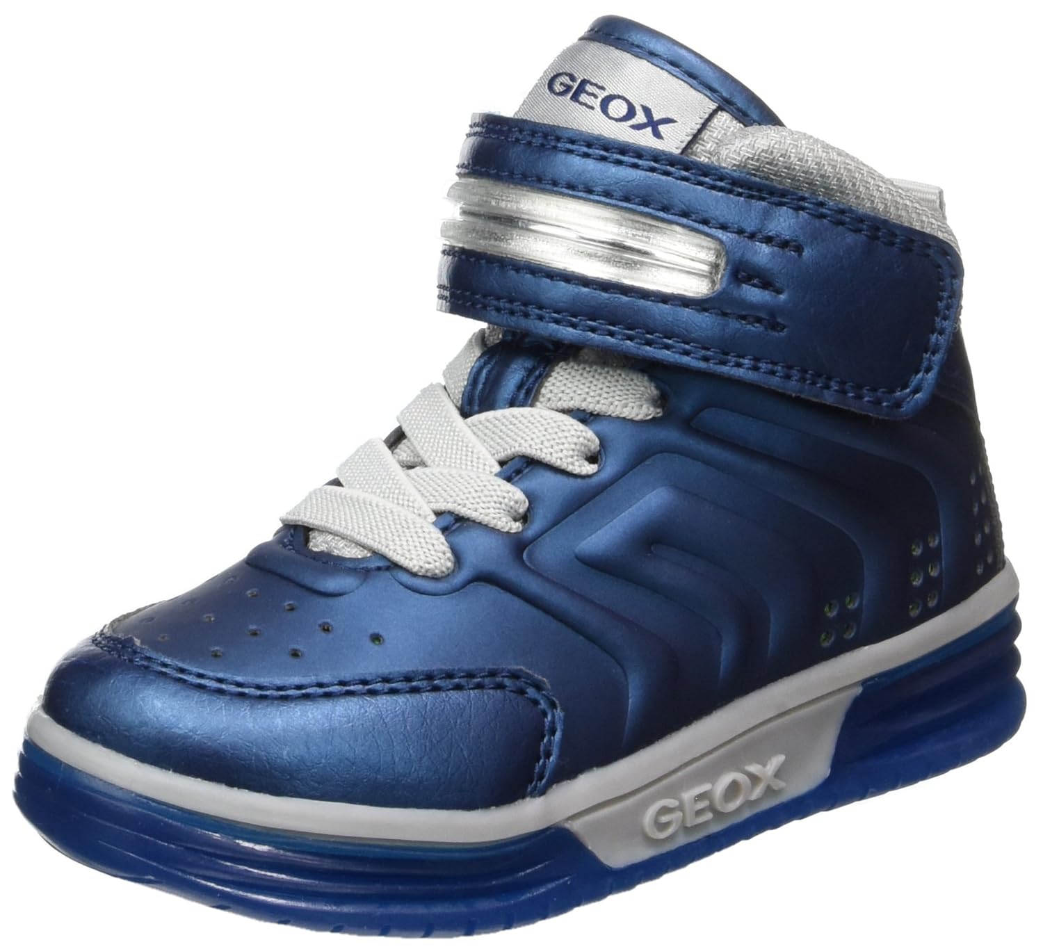 boys black high top trainers