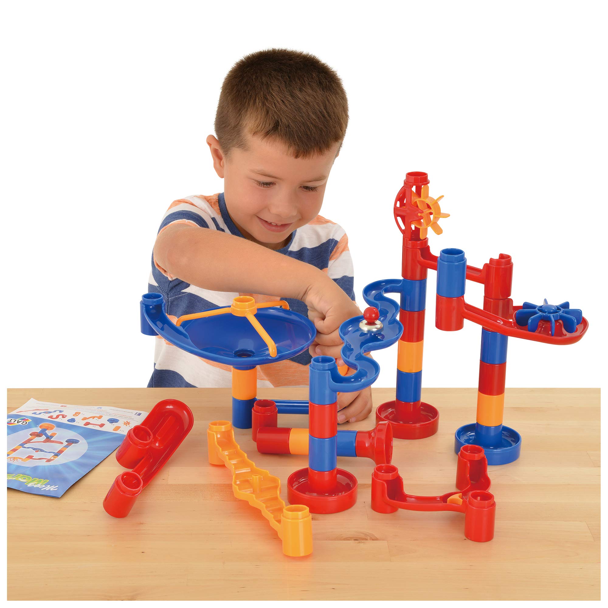 Galt Toys, Mega Marble Run, Construction Toy, Ages 4 Years Plus