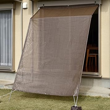 Amazon 山善 ポールアップスペースシェード Puso 25 よしず たてす