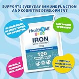 Health4All Kids Iron 120 Chewables 4 Months Vegan Sugar Free 4+ view 4