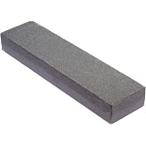 SE 8-Inch Silicon Carbide Double-Sided Whetstone - Sharpening Stone with 120 and 240 Grits, Includes Blue Storage Case SS72BK